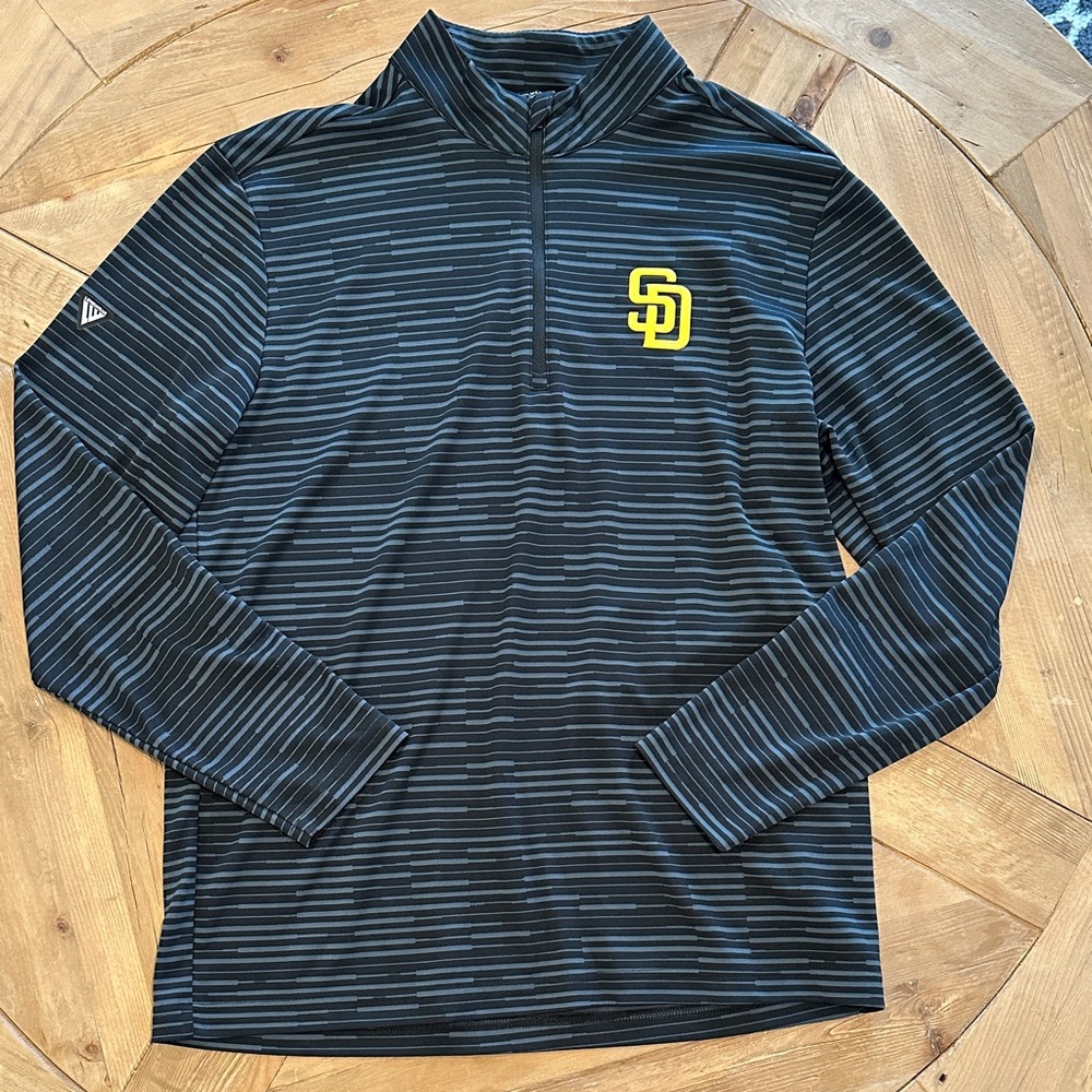 Men's Black Striped Sweater